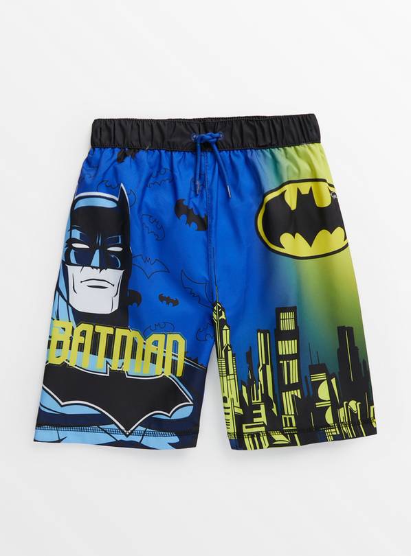 DC Comics Batman Print Swim Shorts 7 years